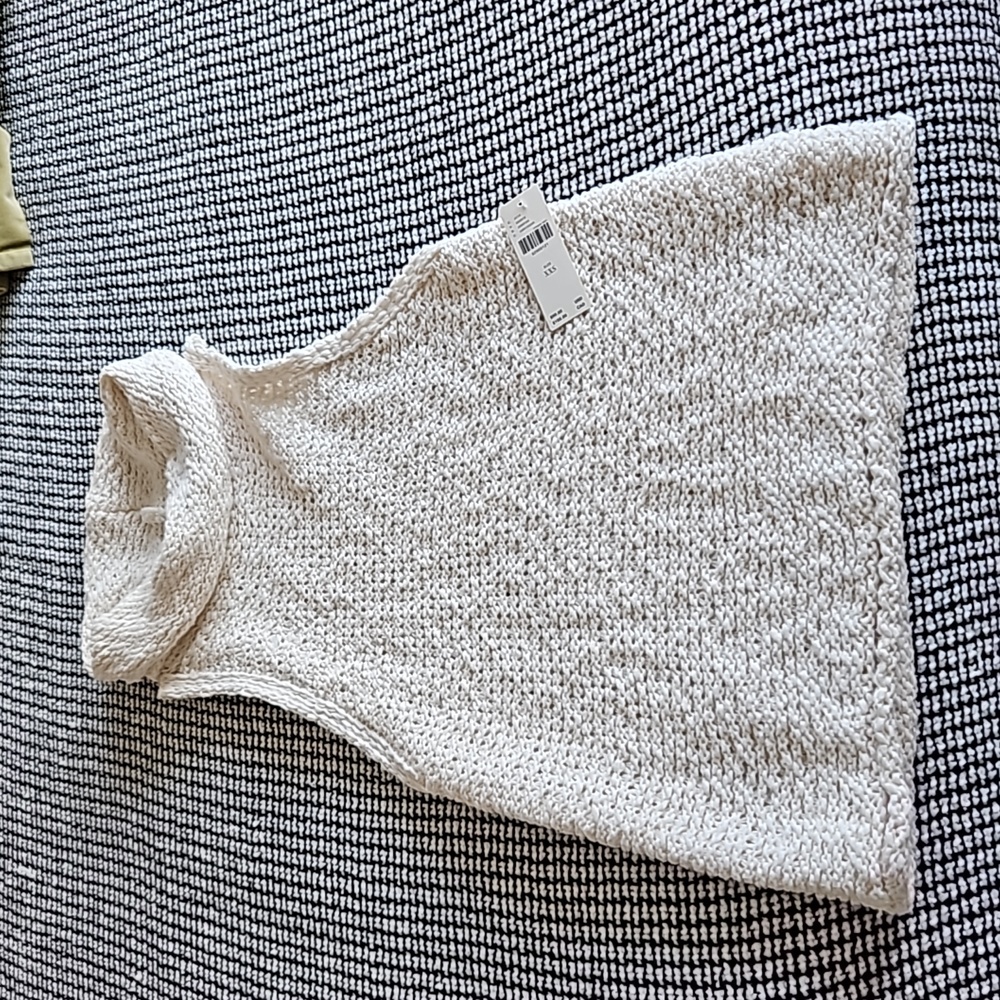 NWT Anthropologie /Pilcro cowel tank sleeveless sweater XXS